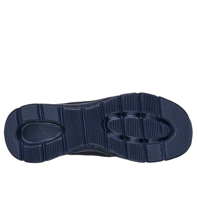 Skechers Women’s 150420 Glide-Step Pro Slip-Ins – Dark Navy Mesh & Leather-Effect Trainer with Hands-Free Entry and Comfortable Memory Foam