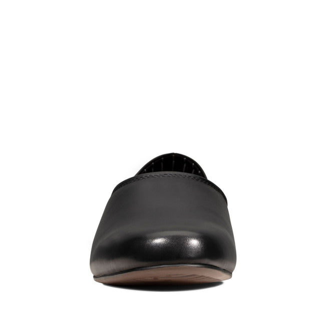 Clarks Harston Elite Black Leather - Standard Width Mens Slippers Classic Style