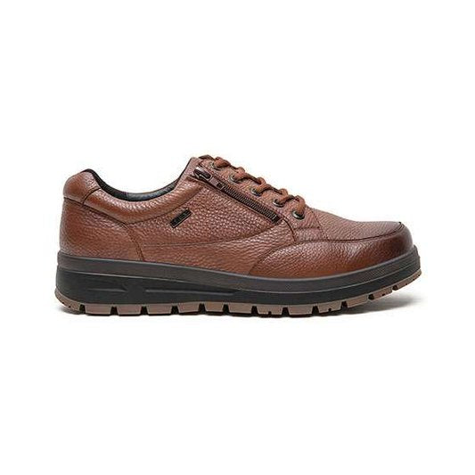 G Comfort A-913C Tan Wide Fit Trekking Shoes Waterproof