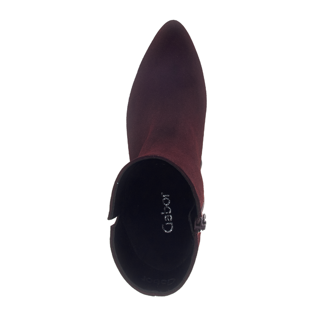 Gabor 75.701.15 Dial Mulberry Suede Ankle Boot